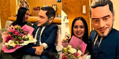 Botarga de Omar García Harfuch se vuelve viral: entregan flores en Los Cabos y desata furor en redes