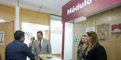 Armenta inaugura Módulo del Registro Civil de Puebla en CDMX para poblanos