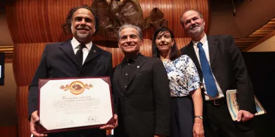 Iñárritu hace historia al ingresar a El Colegio Nacional como primer cineasta
