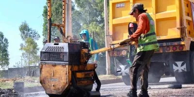 Mantiene Pepe Chedraui supervisión permanente a trabajos de bacheo  en Puebla capital