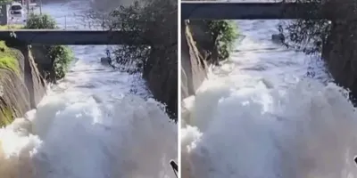 Mega fuga en Xochimilco desata caos: calles convertidas en ríos en plena crisis de agua en CDMX
