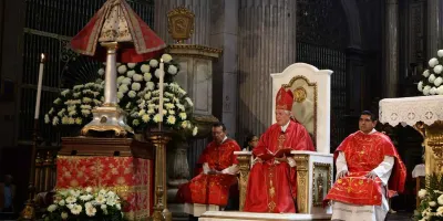 Caso Blanca Adriana marca celebración de Pentecostés en Catedral de Puebla