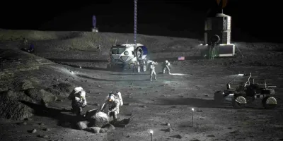 NASA inicia construcción de base lunar con módulos, róveres y drones rumbo al programa Artemis