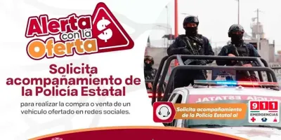 No te arriesgues, la policía te acompaña a comprar tu auto