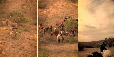 Persecución a caballo en la frontera: detienen a 13 migrantes en el desierto y detectan posible nexo criminal