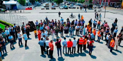 San Pedro Cholula se suma al Primer Simulacro Nacional 2026