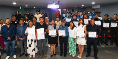 Tonantzin Fernández impulsa capacitación policial para fortalecer turismo en Cholula