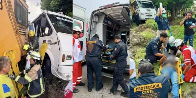  21 lesionados en la ruta 50 al ser arrollada por el TREN en la Rivera Anaya