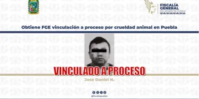 Procesan a José Daniel N. por presunta crueldad animal contra perro en Puebla
