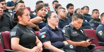 Policías de Huauchinango recibieron capacitación contra la trata de personas