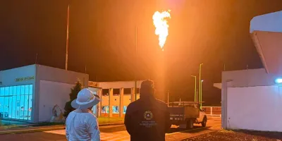 Protección Civil Estatal supervisa mantenimiento seguro de gasoducto en Xicotepec