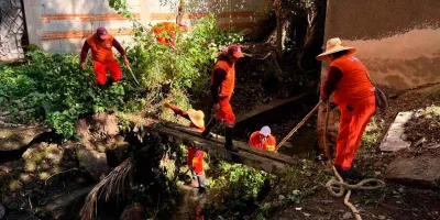 Refuerza Gobierno de Pepe Chedraui acciones preventivas ante la temporada de lluvias en Romero Vargas