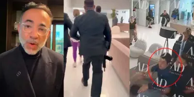 Sheinbaum ordena revisar caso del alcalde de Metepec captado con hombres armados en club deportivo