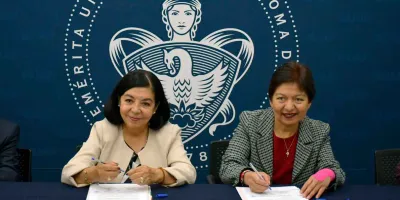 Signan convenio de colaboración BUAP y el Colegio de Estudios Científicos y Tecnológicos del Estado de Puebla