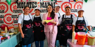 A través de la Feria del Molote, impulsa Tonantzin Fernández la gastronomía y el turismo