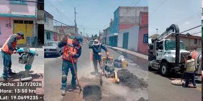 Agua de Puebla da mantenimiento permanente a la red de drenaje
