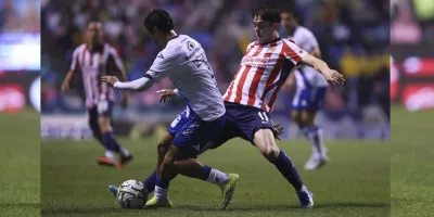 Emocionante empate entre Puebla y Chivas 