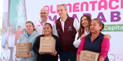 Pepe Chedraui reafirma su compromiso con la seguridad alimentaria con entrega de despensas en Lomas de San Miguel