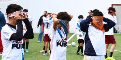 Topos FC Puebla lleva el fútbol inclusivo a jóvenes de San Pedro Cholula
