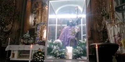 Con fe y tradición, Padre Jesús inicia recorrido religioso en Ciudad Serdán