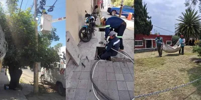 San Pedro Cholula fortalece servicios públicos con mantenimiento en parques y alumbrado