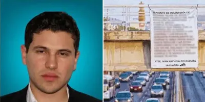 Narcomanta presuntamente firmada por hijo de “El Chapo” amenaza a militar y exige frenar a “Los Mayos”