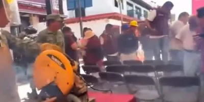 Tzintzuntzan: arma se dispara durante jornada de desarme y deja 4 heridos