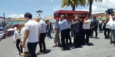 Ciudad Serdán despide a José Virgilio González Flores, director del Centro Escolar Presidente Francisco I. Madero
