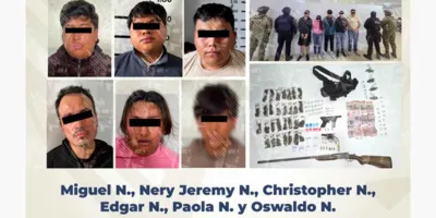 Caen seis en Texmelucan; FGE los liga con droga y extorsiones