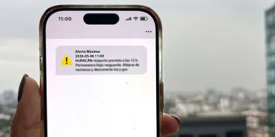 Más alertas llegarán a tu celular para advertirte de fenómenos naturales
