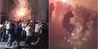 Tragedia en Santa María Canchesdá; explosión de polvorín dejas varios fallecidos en el Edomex