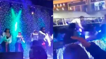Grupo de jóvenes bailarines es aplastado por su escenario