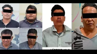 SSC detiene a seis sujetos pertenecientes a células delictivas en Puebla