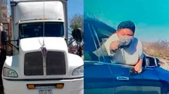 VIDEO. En la México-Querétaro, grupo organizado robó un tráiler y secuestró a conductor