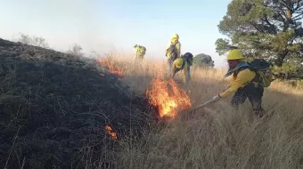 Coyomeapan otra vez en llamas; incendio forestal arrasa con zona boscosa