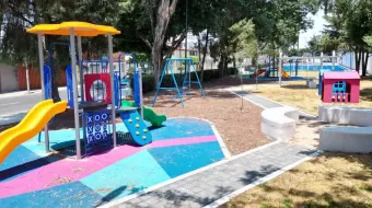 Entregan rehabilitado parque en Reforma Agua Azul