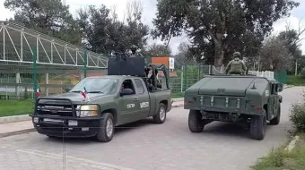 Tras incremento de violencia, militares recorren calles del Seco