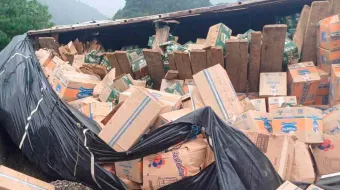 Chofer sin frenos salvó la vida a conductores al utilizar rampa de emergencia