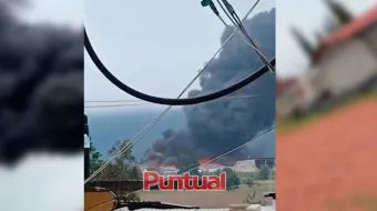 Fuente incendio se registró en corrales de Ahuazotepec 