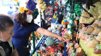 Sanandreseños se alistan para recibir a sus fieles difuntos