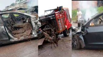 En Chignahuapan, mueren tres personas durante choque