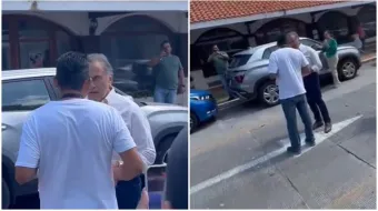 VIDEO: Yunes Linares, “traidor” le gritaron manifestantes al momento de arrojarle monedas 