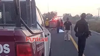 Atropellan y matan a ciclista en la federal Azumbilla-El Seco