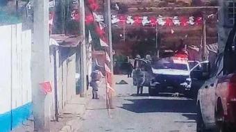 Abaten a delincuente en enfrentamiento entre policías y delincuentes en Cañada Morelos