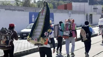 Bajó afluencia de peregrinos por su paso por Puebla que acuden a la Basílica