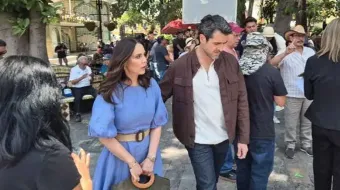 Desde Atlixco, graban final de la telenovela “El Ángel de la Aurora”