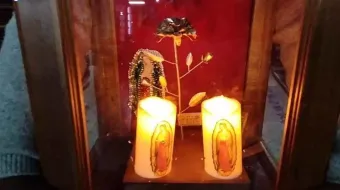 Fieles realizan misa para celebrar a la Virgen de Guadalupe en Serdán