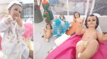 Fieles se alistan para celebrar la Candelaria y bendecir sus imágenes del Niño Dios