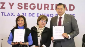 Puebla y Tlaxcala firman convenio para la construcción de paz y seguridad