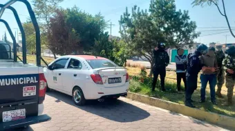 Policía y Marina frustran asalto en Moyotzingo en venta fantasma de auto 
